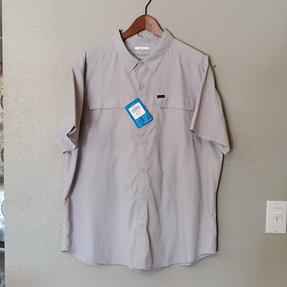 Columbia Mens Silver Ridge Shirt Size XL